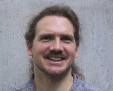 male professor smiling