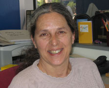 woman smiling